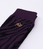 Meia "Purple Stripes" Fuss Company®